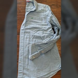Chambray Hollister button down